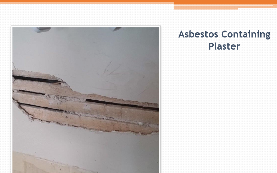 Asbestos Containing Wall
